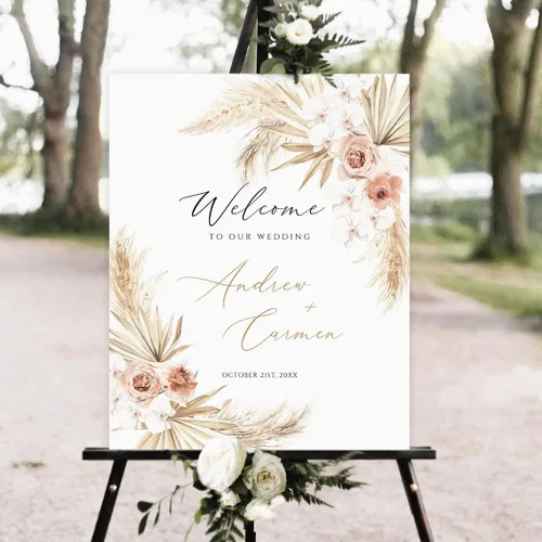 Vista 13 de Generic Letrero de boda, 12 x 18 pulgadas, rectangular, de plástico, personalizado, para celebración, boda, resistente a la intemperie y a la Boda