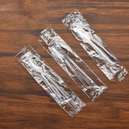 Vista 5 de 200 cucharas de plástico transparente desechables para helado, pasteles, pudín, yogur, aperitivo (2.95 pulgadas)