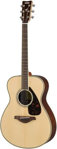 Vista 10 de Yamaha fg820 Guitarra Acústica, color natural, Natural