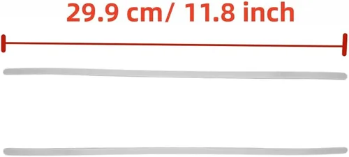 Vista 4 de Tiras de goma de repuesto para Microsoft Surface Laptop Studio 14.4 pulgadas, tiras de goma antideslizantes color gris