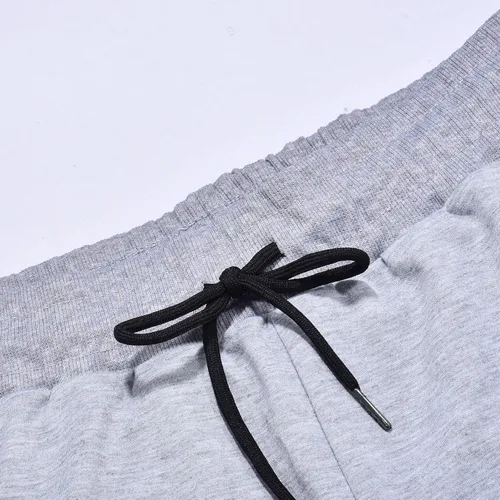 Vista 7 de Conjunto deportivo de 2 piezas de 2 piezas para hombre, trajes de invierno, elegante, casual, camiseta y pantalones deportivos, talla grande