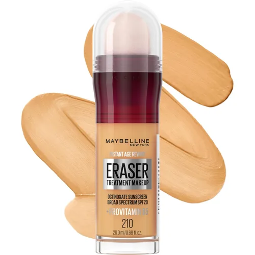Vista 29 de Maybelline Instant Age Rewind Eraser Foundation con SPF 20 y provitamina B5 hidratante, 110, 1 unidad