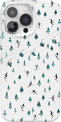 Vista 54 de Casely Funda para iPhone 14 Pro Todas las sonrisas Adhesivo de cara sonriente Compatible con MagSafe Diseño ultra delgado clásico