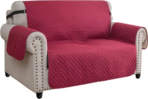 Vista 100 de XINEAGE Funda para Sillón Reclinable Resistente al Agua, Fundas Antideslizantes para Silla Reclinable con Bolsillos, Fundas Acolchadas Gruesas