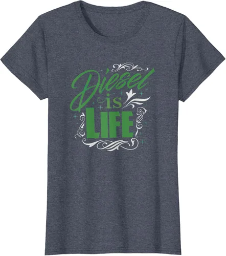 Vista 12 de Diesel is Life Roll Coal Diesels Truckers Smoke Camiseta Negro