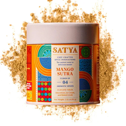 Vista 11 de Satya Chaat Masala - Condimento de 2.5 onzas, auténtico polvo de chaat indio picante, vegano, bajo en sodio, sin gluten ni tintes, condimento