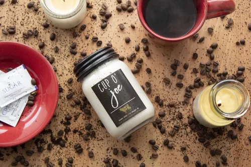Vista 9 de Milkhouse Candle Company - Farmhouse Collection - Vela en tarro. Blanco