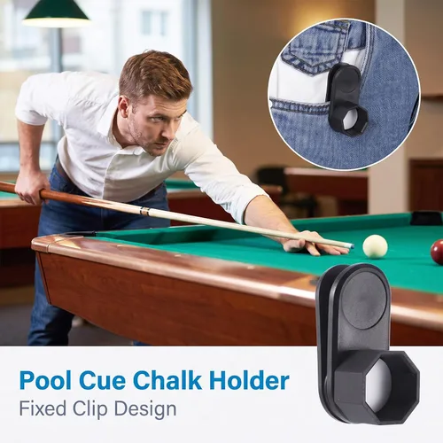Vista 5 de Octagon - Soporte para tiza de piscina con clip magnético