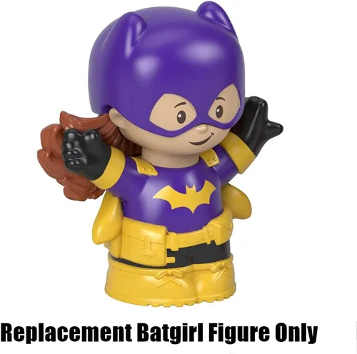 Vista 2 de Pieza de repuesto para Fisher-Price Little People DC Super Friends - GMJ14 ~ Figura de repuesto de Batgirl