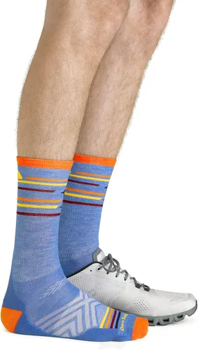 Vista 4 de Darn Tough Frontrunner Micro Crew ultraligero con cojín para hombre (estilo 1062)