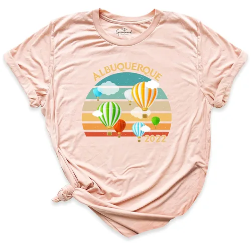 Vista 9 de Balloon Festival 2023 Shirt, New Mexico Hot Air Balloon Festival Shirt, Albuquerque Festival T-Shirt, Balloon Shirt, Flying Gift Tee, Hot Air