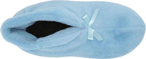 Vista 5 de MUK LUKS Women's Micro Chenille Boot with Satin Bow Slipper