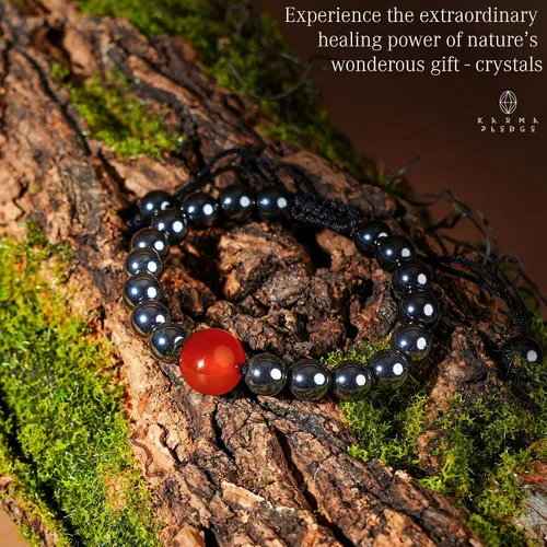Vista 90 de Pulseras de cristal curativo para mujeres y hombres, espiritual, energía positiva y equilibrio, pulseras de cuentas de cristal natural hechas a mano