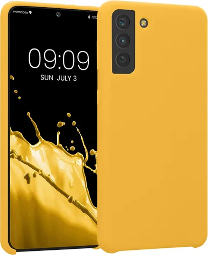 Vista 101 de kwmobile Funda compatible con Samsung Galaxy S9 - Funda de silicona TPU con acabado suave - Blue Reef
