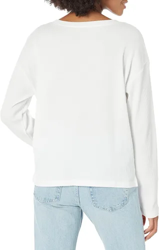 Vista 2 de GAP Henley de manga larga para mujer
