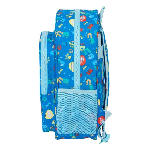 Vista 3 de Mochila Escolar The Paw Patrol Pups rule Azul 26 x 34 x 11 cm