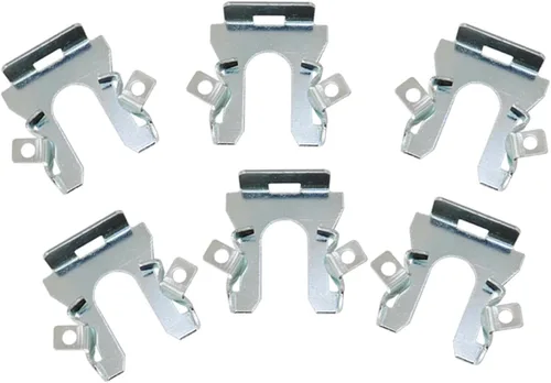Vista 3 de Carcasa de faro ajustando pivote con clips de retención de acero compatible con Ford F250 F350 F450 Bronco Lincoln Mercury F2AB13N020AA MMO05268 12