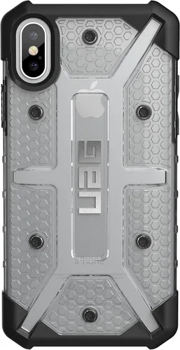 Vista 2 de URBAN ARMOR GEAR UAG - Funda protectora para iPhone Xs/X (pantalla de 5.8 pulgadas) de plasma [hielo], resistente a prueba de golpes, a prueba