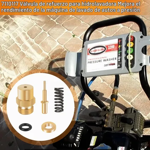 Vista 7 de 7110117 Válvula de impulso de lavadora a presión para kit de válvula