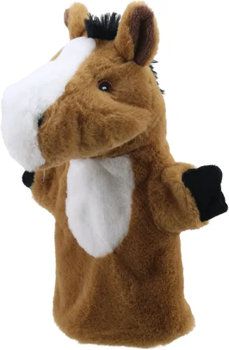 Vista 2 de The Puppet Company Eco Animal Buddies - Marioneta de mano de caballo - 9.8 in
