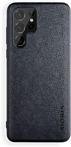 Vista 47 de AIORIA Para Samsung Galaxy Note 20 Case, 6.7 pulgadas Premium PU Leather Cover Retro Business Design Funda protectora completa para Samsung Note 20