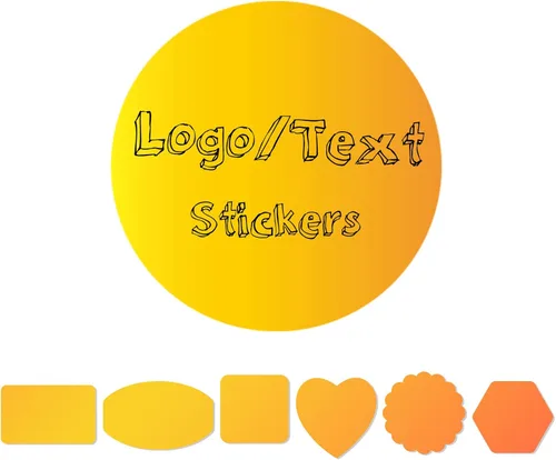 Vista 10 de 200 calcomanías personalizadas, etiquetas redondas, papel adhesivo personalizado, vinilo, PVC transparente, paquete de pequeñas empresas