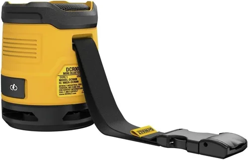 Vista 5 de Dewalt Altavoz Bluetooth, Recargable USB-C, para el lugar de trabajo (DCR008)