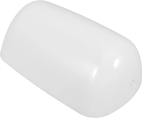 Vista 4 de VOSAREA Cubierta de lámpara de mesa retro de plástico blanco reemplazo para lámpara de escritorio de banqueros vintage