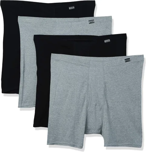 Vista 2 de Hanes Pretina Comfortsoft sin etiqueta para hombre, paquete de 2