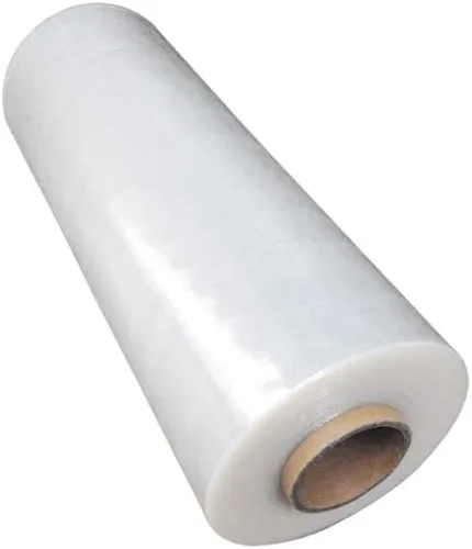 Vista 3 de Película elástica de 18 pulgadas x 1476 pies / envoltura transparente para embalaje en mudanza, película retráctil resistente