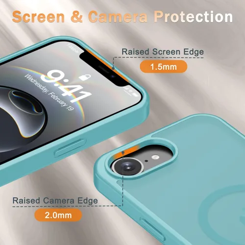 Vista 947 de Funda para Google Pixel 10 Pro XL, cubierta magnética mate, color negro Fit for MagSafe, Screen Protector included, Shockproof Military Grade