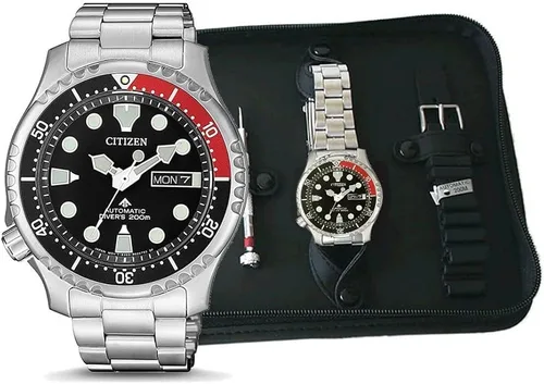 Vista 7 de Citizen Reloj automático NY0085-86EEM, plata, pulsera, Plateado, Pulsera