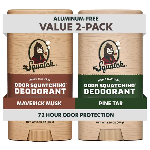 Vista 16 de Dr. Squatch Desodorante natural para hombres, sin aluminio, Summer Citrus + Cool Fresh Aloe, 2.65 oz, 2
