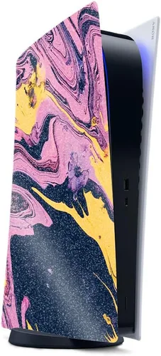 Vista 62 de MightySkins - Skin para juegos con purpurina brillante para PS5 y Playstation 5, ágata amatista, acabado duradero con purpurina de alto brillo