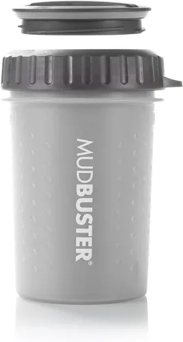 Vista 28 de Dexas MudBuster Limpiador Portátil de Patas de Perro - Calidad Premium, Azul, Tamaño Pequeño para Suministros y Accesorios para Mascotas