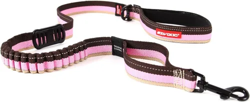 Vista 11 de La mejor correa absorbente de golpes del perro, Ezydog Zero Shock Correa, correa de control y formación., 25 - pulgadas, Negro Padded Neoprene