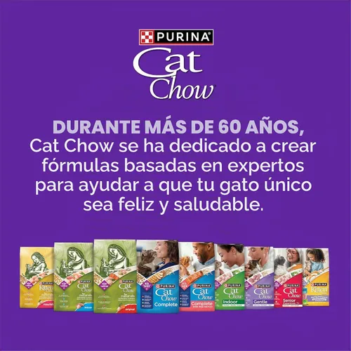 Vista 10 de aAimento seco para gatos Purina Cat Chow Naturals, Suave