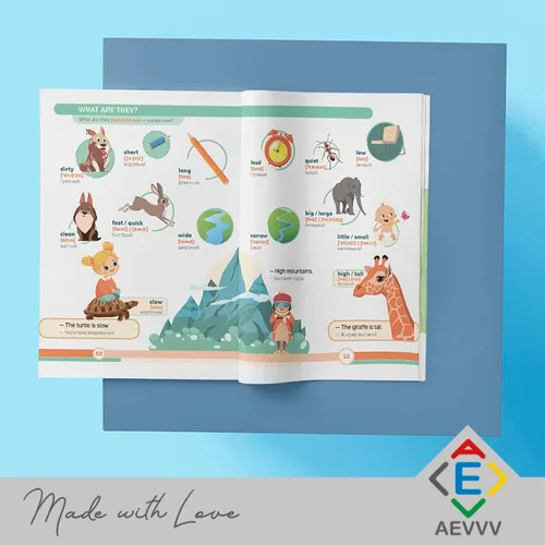 Vista 6 de First 500 Words Book - Flash Cards - Picture Dictionary Inglés Ruso - Juegos de Aprendizaje y Enseñanza