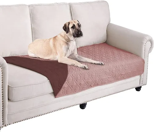 Vista 16 de Ameritex Manta Impermeable Reversible Cubierta para Cama de Perro Manta para Mascotas para Muebles Cama Sofá Sillón