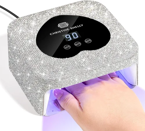 Vista 11 de Luz UV para uñas de gel, 48 W, mini lámpara de uñas UV enchufable