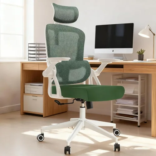 Vista 15 de Silla de oficina (01BLACK)