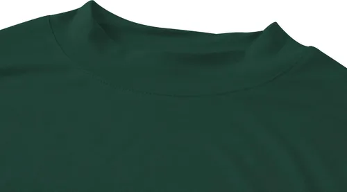 Vista 3 de Veranee Camiseta básica de manga larga con cuello alto para mujer
