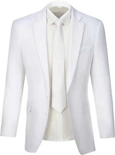 Vista 5 de Furuyal Traje de lino de 3 piezas vintage retro para boda, trajes de graduación, chaqueta ajustada, chaqueta de esmoquin para novio