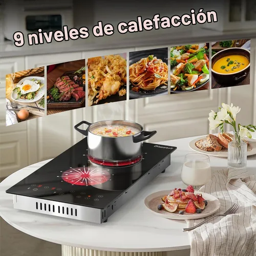 Vista 2 de 2 quemadores eléctrico estufa 110V enchufe portátil en 2000W