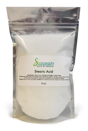 Vista 6 de Soapeauty Ácido esteárico Triple prensado Derivado de palma Grado cosmético puro Vegano, sin gluten para hacer jabón y loción, ingrediente