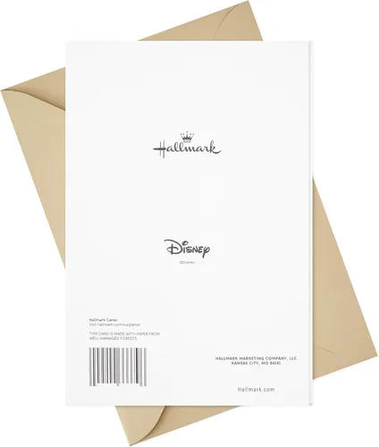 Vista 6 de Hallmark – Tarjeta de felicitación del día del padre Tarjeta de felicitación para Nieto (Que bendición eres), Disney Mickey Mouse