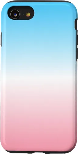 Vista 18 de Transgender Flag Colors Gradient Trans Pride Case for iPhone 17