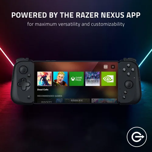 Vista 7 de Razer Kishi V2 Mobile Gaming Controller for Android: Console Quality Controls - Universal Fit - Stream PC, Touch Screen Android Games - Customizable