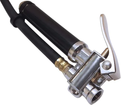 Vista 3 de Inflador automático de neumáticos Deluxe Chuck 120PSI Manómetro