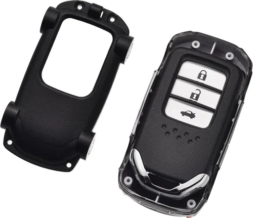 Vista 6 de para Funda de Llavero Honda - Estuche de llavero compatible con Honda Accord Civic CRV Pilot Odyssey Passport Llave Remota Inteligente - Negro